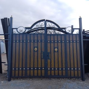 درب طرح چوب